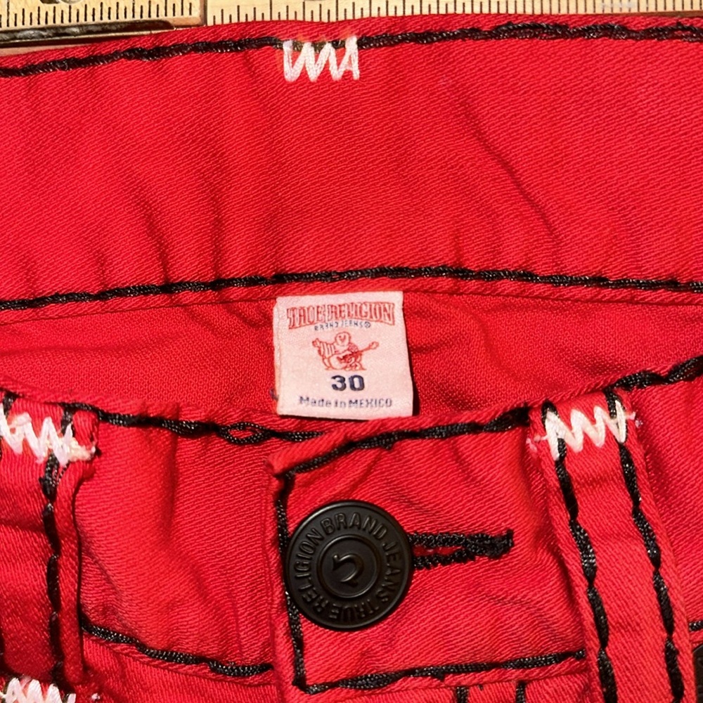 True Religion Ricky Super T Holy Grail! 30x34 - Picture 10 of 11